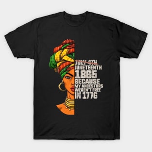 Juneteenth 1986 retro Limitied Edition T-Shirt